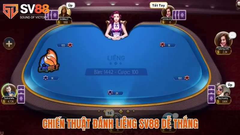 Cách Đánh Liêng Sv88 - Mẹo Chơi Bài Liêng Thắng Lớn 4 Cách đánh Liêng với chiến thuật tố nhỏ