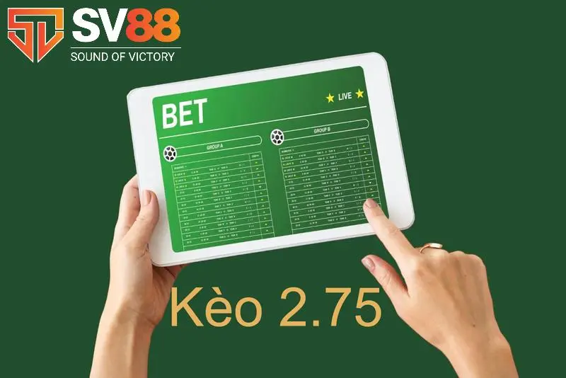 Chơi kèo 2.75 Tài Xỉu như thế nào? Cách chơi và mẹo chơi hay 3 Đặt cược và tính tiền kèo 2.75 như thế nào?