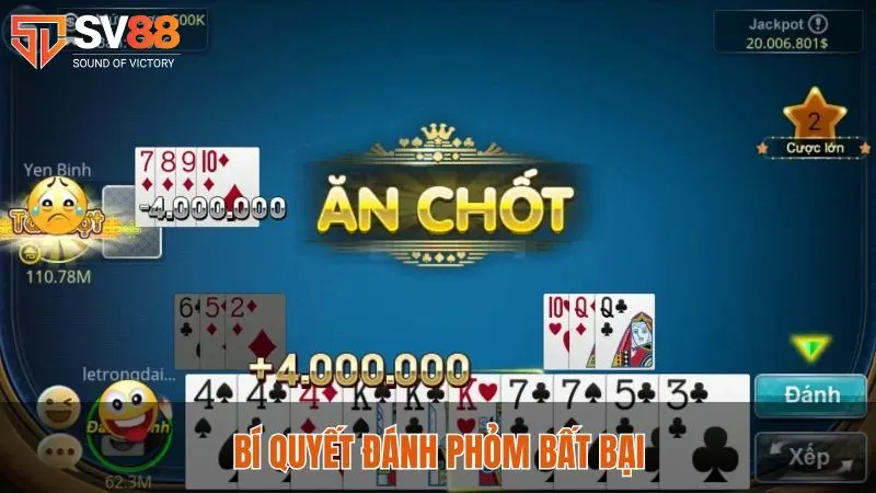 Cách Đánh Phỏm Sv88 - Bí Quyết Đánh Bài Ăn Cược Dễ Thắng 4 Tính toán khi đánh một quân bài rác để không bị ăn